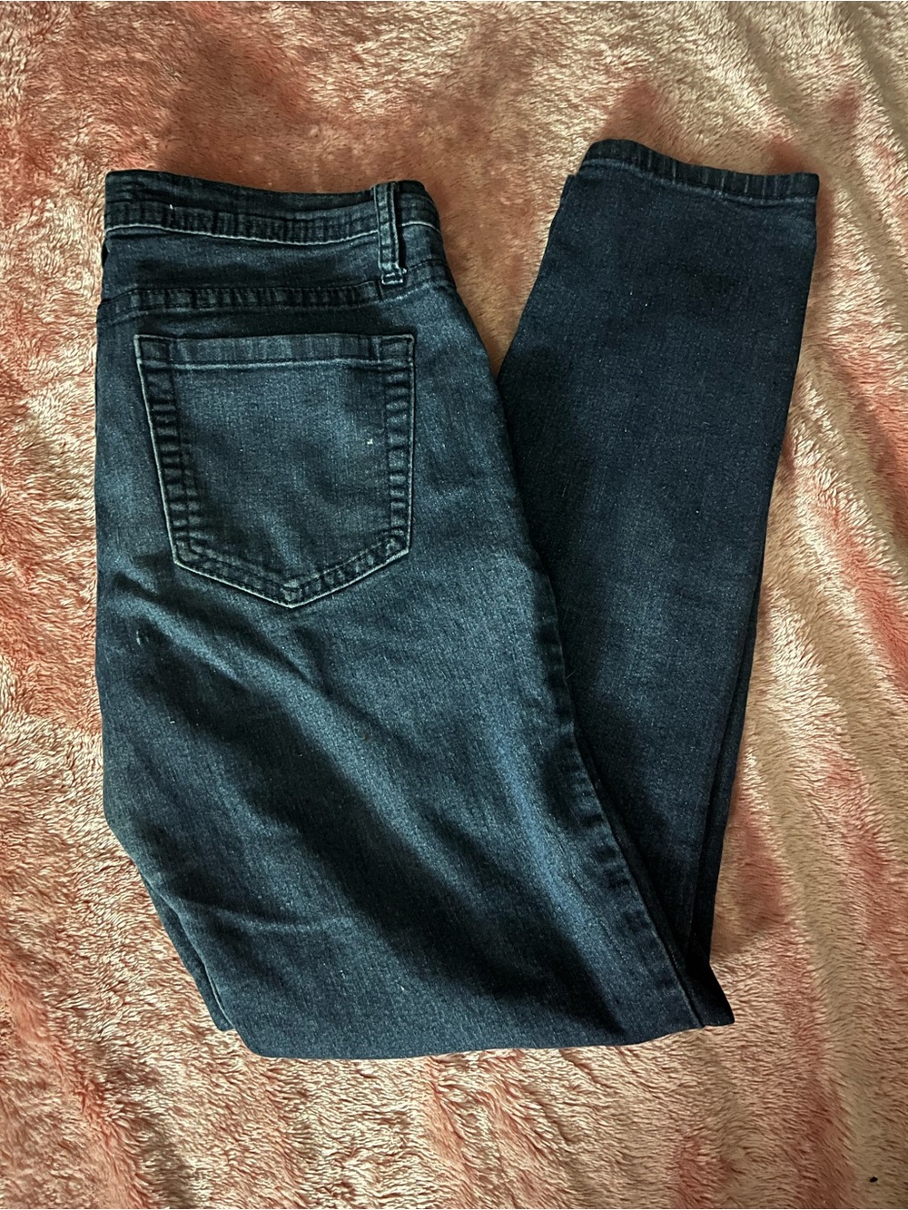 Forever 21 Slim Straight Dark Indigo Jeans